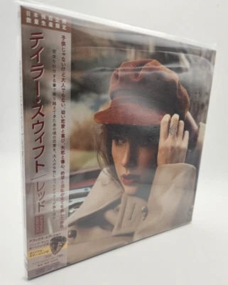 TAYLOR SWIFT Red Taylor's Version Japan Deluxe Edition 7"Cardsleeve 2CD NEW F/S - Image 1 of 4