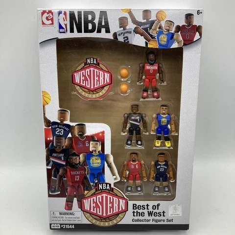 NBA C3 Construction Best of the West Minifigure 5-Pk James Harden, Stephen Curry Cover