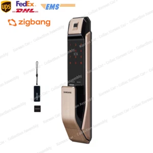 SAMSUNG SHP-P71 Keyless Fingerprint PUSH PULL Digital Smart Door Lock Express - Picture 1 of 3