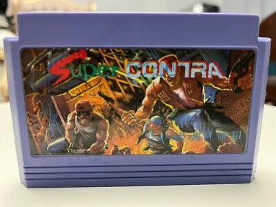 Super Contra Famicom Famiclone Nes Tv Game Japan - Image 1 of 4