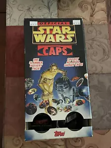Star Wars Official Topps Star Wars Caps Pogs Box of 20 Packs 1995 Inventory #452 - Picture 1 of 3