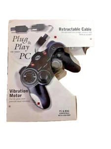 Seltener einziehbarer USB Game Controller - Plug & Play Joystick für PC Laptop - Vintage - Bild 1 von 6