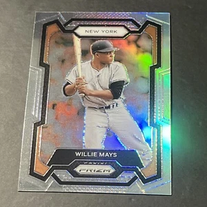 2024 Panini Prizm Willie Mays Silver Prizm Parallel SP - Picture 1 of 2