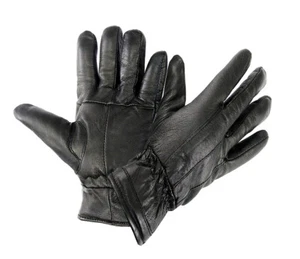 Leather Cold Weather Winter Gloves Cowhide Motorcycle Leather Gloves - Bild 1 von 3