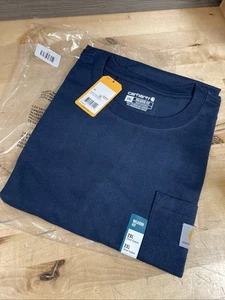 Carhartt Mens Relaxed Fit Heavyweight Short Sleeve Pocket T-shirt Size 2XL New - Picture 1 of 3