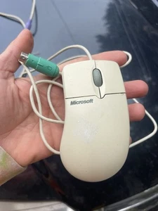 Vintage Microsoft Intellimouse 1.3a Mechanical Ball Wheel Mouse Ps/2 - Picture 1 of 2