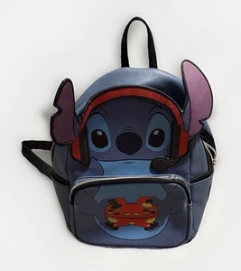 LoungeFly Disney Stitch Mini Gamer Backpack GameStop Exclusive - Picture 1 of 11