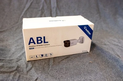 Geovision GV-ABL4703 Outdoor Bullet IP Camera 4MP 4mm WDR IR H.265 DC12V PoE - Image 1 of 3