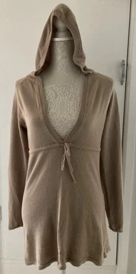 La Redoute Caramel Beige Hoody 100% Cotton Jumper 10 / Small - Image 1 of 4