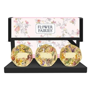 Flower Fairies of Spring 100th Anniversary Limited Edition 2025 Gold Coin Set - Picture 1 of 7
