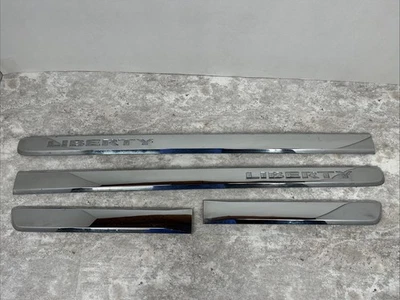 2005-2007 Jeep Liberty Chrome Door Trim Molding Set READ Description! - Image 1 of 4