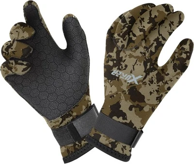 Guantes de agua de neopreno XUKER, traje de neopreno de invierno forrado de lana de 3 mm guantes de invierno para S Foto 1 de 4