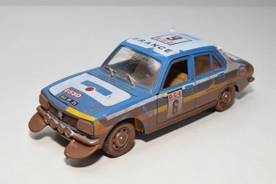 B34 1:26 POLISTIL S48 S-48 S 48 PEUGEOT 504 SAFARI RALLY EXC. COND. - Immagine 1 di 4