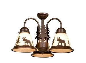 Vaxcel Lighting LK55616 Bronze Yellowstone 16" Ceiling Fan Light Kit - Picture 1 of 6