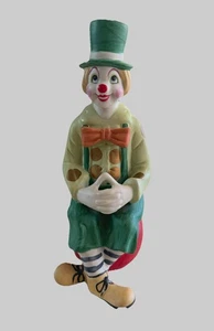 Vintage Clown Sitting on a Red Ball Made In Taiwan 1980s Great Gift F/Collector - Picture 1 of 10