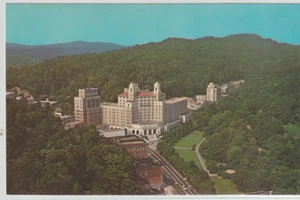 HOT SPRINGS NATIONALPARK ARKANSAS, VOGELPERSPEKTIVE VINTAGE POSTKARTE 2X13 - Bild 1 von 2