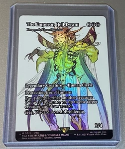 MTG Final Fantasy The Emperor, Hell Tyrant Showcase Foil Mythic M 0011 - Picture 1 of 1