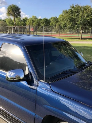 Mástil de antena de acero inoxidable 31" varilla radio AM/FM para GMC Yukon & Envoy 2000-2015 Foto 1 de 4