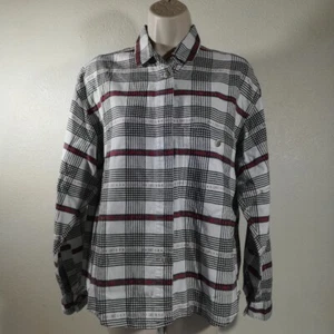 Vintage 80er Krazy Kat Damen Größe S mehrfarbig Langarm Knopfleiste Shirt - Bild 1 von 11
