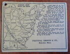 Sterling Chemical Co Agricultural Bug Spray 1918 promotional booklet Mail map