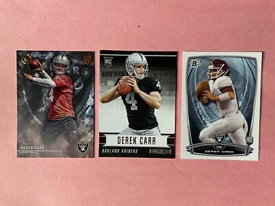 Derek Care 3x 2014 Bowman Topps Valor Panini Rookies & Stars Rookie RC Lot - Image 1 of 2