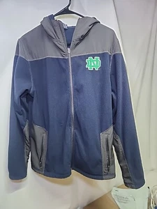 Sudadera con Capucha Colosseum Notre Dame Cremallera Juvenil Mediana 12-14 - Imagen 1 de 5