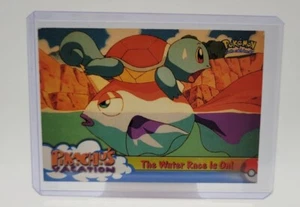1999 Topps Pokemon Movie Edition #47 Pikachu's Vacation The Water Race is On! - Picture 1 of 2