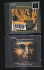 HARDENBERGER-Swedish Trumpet Concertos  & Prieres Sans Paroles-2 CD lot NEW Seal - Picture 1 of 1