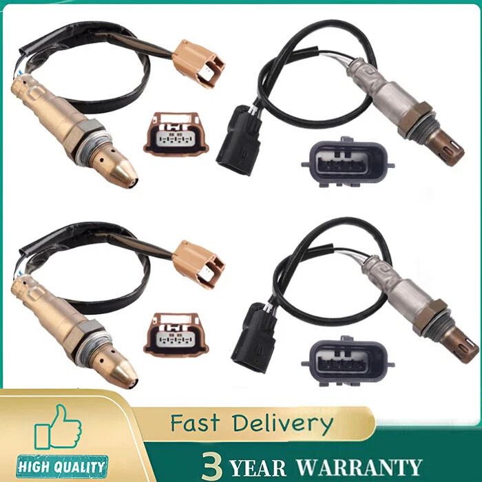 Conjunto de 4 sensores de oxigênio up+downstream para 2013-2014 Nissan Frontier Xterra 4.0L - Imagem 1 de 4