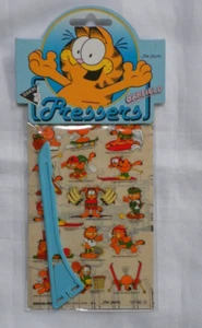 Vintage Dakin 1984 GARFIELD PRESSERS DECALS STICKERS Jim Davis -Sealed Pack - Picture 1 of 2