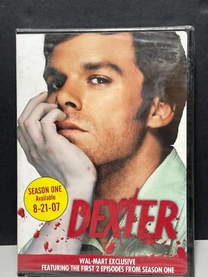 DEXTER FIRST TWO EPISODES DVD SEASON 1 WALMART EXCLUSIVE RARE PROMO Foto 1 de 4