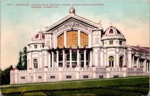 EDIFICIO AGRÍCOLA Alaska-Yukón-Pacífico Exposición SEATTLE, WA Postal - Imagen 1 de 2