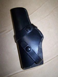 Vintage Brauer Bros H2 Revolver Pistol Holster Black Leather Right hand - Picture 1 of 3