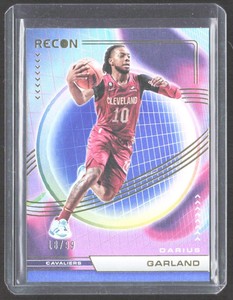 2022-23 Panini Recon Darius Garland 18/99 Cleveland Cavaliers #31 Blue Holo SP