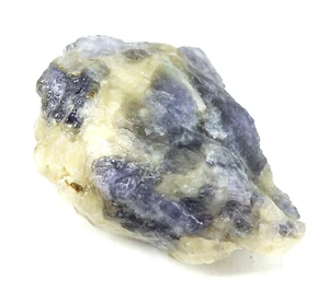 Natural Blue Iolite Loose Gemstone Rough Earth Mined Crystal Rock 131 Ct - Picture 1 of 8