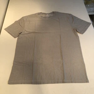 True Classic Men’s Round Hem Crew Neck T-Shirt Grey L - Picture 1 of 2