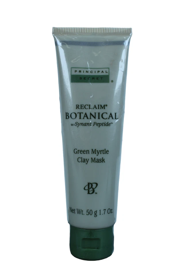 Principal Secret Reclaim Botanical Green Myrtle Clay Mask NEW and SEALED 1.7 oz. - Image 1 of 2