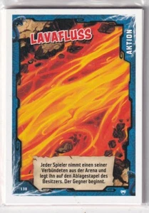 Lego Ninjago Series 2 TCG Collectible Card Number 130 Lava Flow - Picture 1 of 1