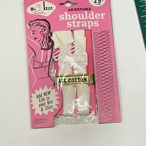 DELUXE Adjustable Shoulder Straps Replacement for Bra/Slips NEW - Picture 1 of 3