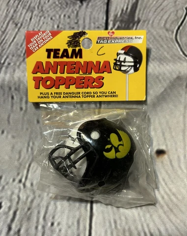 Officially Licensed Iowa Hawkeyes NCAA Team Helmet Antenna Topper New Cover