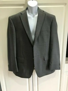 Blazer Beverly Hills Polo Club Talla 40R Gris Oscuro con Líneas Para Hombre Usado - Imagen 1 de 8