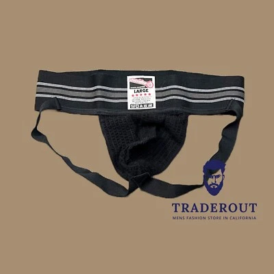 AussieBum Men black classic jock strap jockstraps underwear size S M L XL - Image 1 of 4