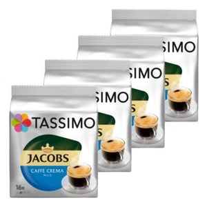 TASSIMO JACOBS Caffè Crema Mild Kaffee KAPSEL Röstkaffee 4x16 T-DISCS - Bild 1 von 2