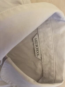 Marks & Spencer’s white school blouse short sleeve. Great Condition From SFPF - Picture 1 of 3