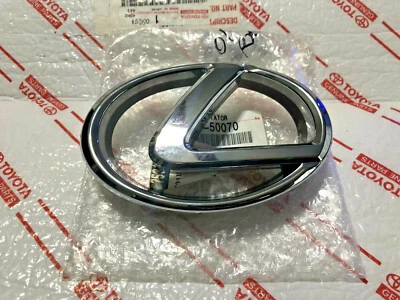 *NUEVO EMBLEMA PARRILLA CROMADA LEXUS LS430 2001 2002 2003 2004 2005 2006 OEM Foto 1 de 4