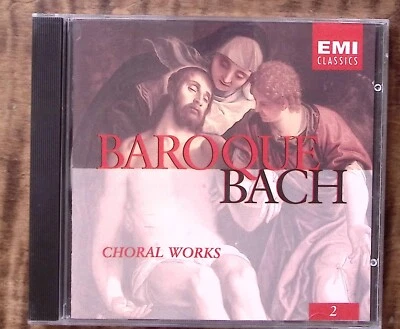 BAROQUE VOL 2  J.S. BACH: CHORAL WORKS  EMI CLASSICS  EXC  CD 3828 - Image 1 of 4
