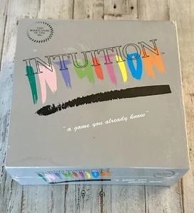 INTUITION "The Boardgame of the 90'S" Applied Intuition Inc. Trivia NEW SEALED - Picture 1 of 3