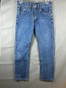 Pantalón Jean Levi's 505 Para Hombre Talla W32 L32 Azul Calce Regular Pierna Recta - Imagen 1 de 7