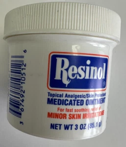 RESINOL MEDICATED OINTMENT 3 OZ - Picture 1 of 2