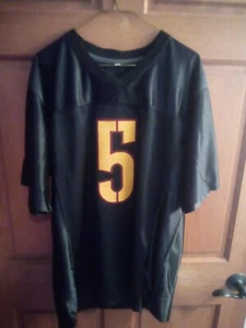 Jayden Daniels Mens Small Black Custom Stitched Jersey Unsigned - Commanders - Picture 1 of 3